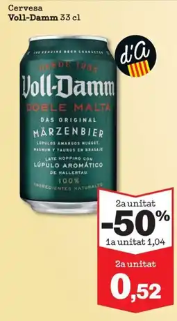Sorli Voll-Damm doble malta oferta