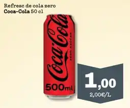 Sorli Coca-Cola refresc de cola zero oferta