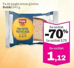Sorli Schär pa de pagès sense gluten oferta