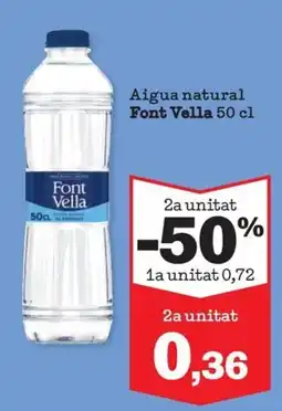 Sorli Font Vella aigua natural oferta