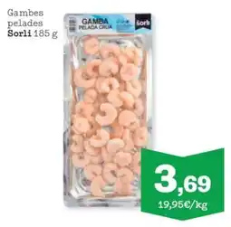 Sorli Sorli gambas pelades oferta