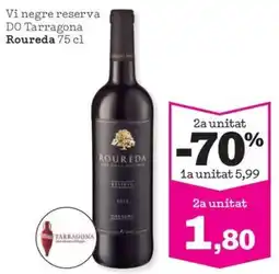 Sorli Roureda vi negre reserva DO tarragona oferta