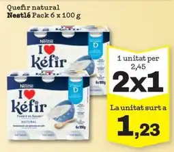 Sorli Nestlé kefir natural oferta