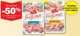 Sorli Campofrío finíssimas jamón cocido extra oferta