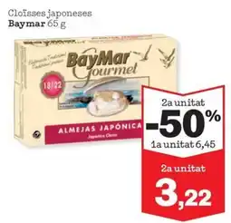Sorli BayMar Gourmet Almejas Japónica oferta