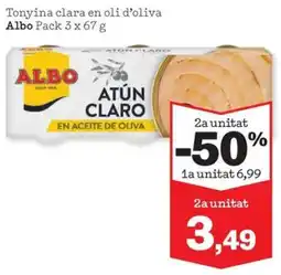 Sorli Albo atún claro en aceite de oliva oferta