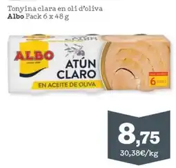 Sorli Albo atún claro en aceite de oliva oferta