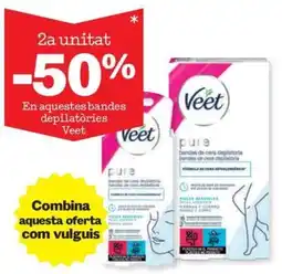 Sorli Veet bandas de cera depilatoria oferta