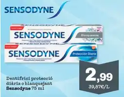 Sorli Sensodyne dentifrici protecció diària o blanquejant oferta