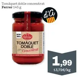 Sorli Ferrer tomàquet doble concentrat oferta