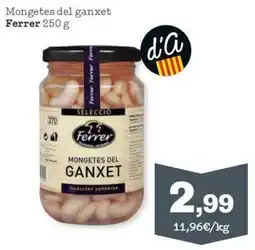 Sorli Ferrer mongetes del ganxet oferta
