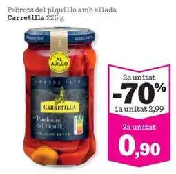 Sorli Carretilla pebrots del piquillo amb allada oferta