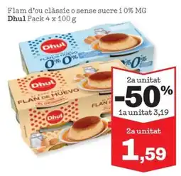 Sorli Dhul flan de huevo oferta