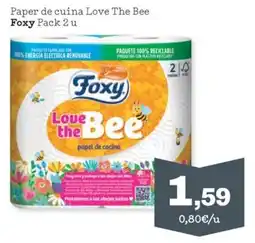 Sorli Foxy paper de cocina Love The Bee oferta