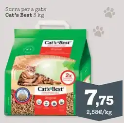 Sorli Cat's Best sorra per a gats oferta