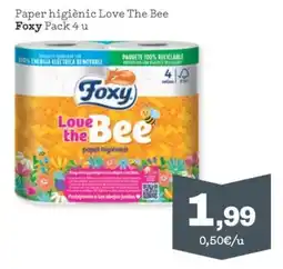 Sorli Foxy paper higiènic Love The Bee oferta