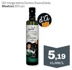 Sorli Mestral oli verge extra Carme Ruscalleda oferta