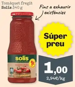 Sorli Solís tomate frito oferta