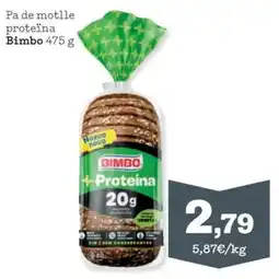 Sorli Bimbo pa de motlle proteïna oferta