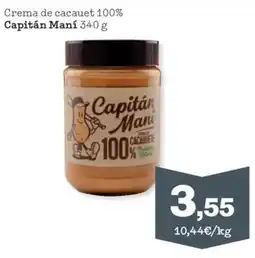 Sorli Capitán Maní crema de cacauet 100% oferta