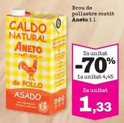 Sorli Aneto caldo natural de pollo asado oferta