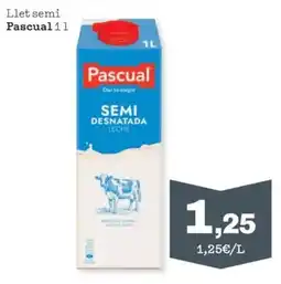Sorli Pascual llet semi desnatada oferta