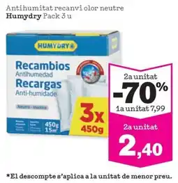 Sorli Humydry antihumitat recanvi olor neutre oferta