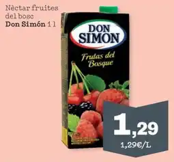 Sorli Don Simón nectar frutes del bosc oferta