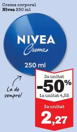 Sorli Nivea crema oferta