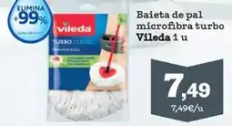 Sorli Vileda baieta de pal microfibra turbo oferta
