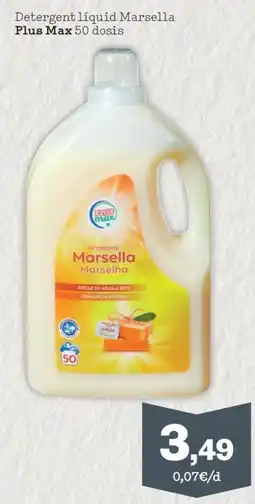 Sorli Plus Max detergent liquid Marsella oferta