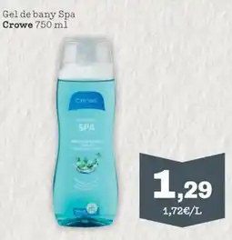Sorli Crowe gel de bany spa oferta
