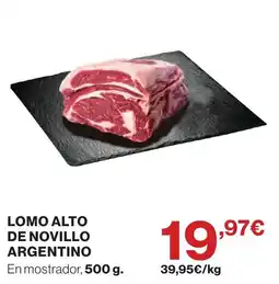 Supercor Lomo alto de novillo argentino oferta