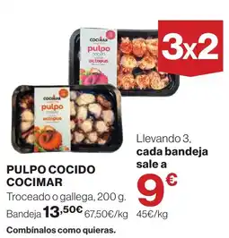 Supercor Cocimar pulpo cocido oferta