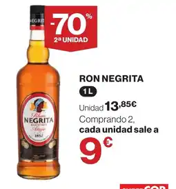 Supercor Ron Negrita oferta