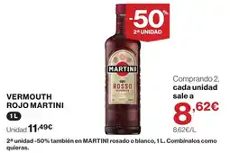 Supercor Martini vermouth rojo oferta