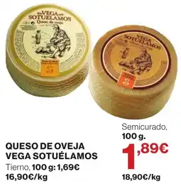 Supercor Vega Sotuélamos queso de oveja oferta