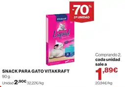 Supercor Vitakraft liquid snack oferta