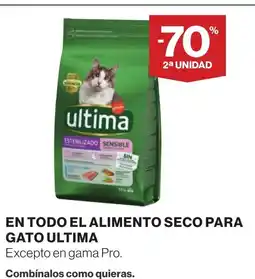 Supercor Ultima En todo el alimento seco para gato oferta