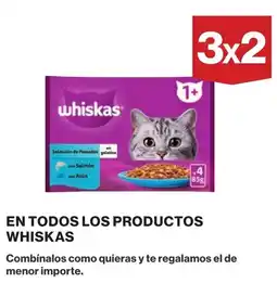 Supercor Whiskas en todos los productos oferta