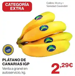 Supercor Plátano de Canarias IGP oferta