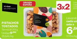 Supercor El Corte Inglés Selection pistachos oferta