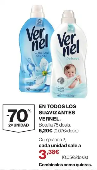 Vernel suavizantes