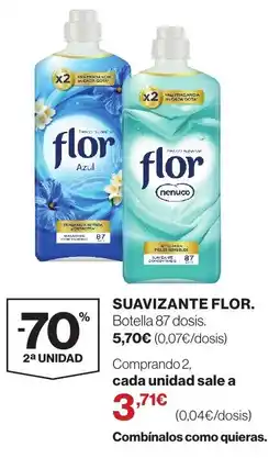 Supercor flor suavizante oferta