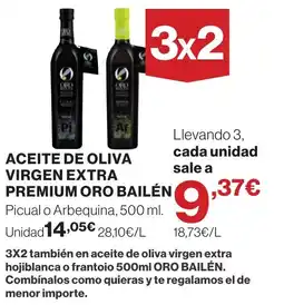 Supercor Oro Bailén aceite de oliva virgen extra oferta
