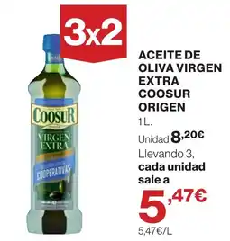 Supercor Coosur aceite de oliva virgen extra oferta