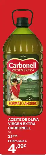 Supercor Carbonell aceite de oliva virgen extra oferta