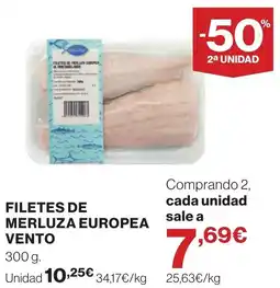 Supercor Vento filetes de merluza europea oferta