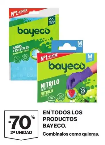 Bayeco en todos los productos