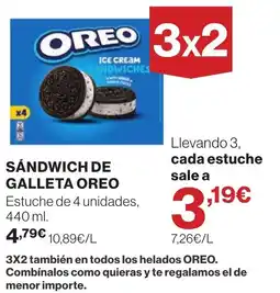 Supercor Oreo sándwich de galleta oferta